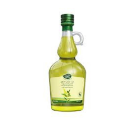 زيت زيتون الجوف عضوي بكر ممتاز - 250 مل بيضاوي