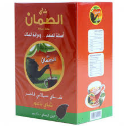 الصمان شاي سيلاني ناعم 200 جم 100 كيس فاخر