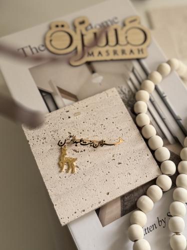 بروش ثنائي - مع شكل او زركون