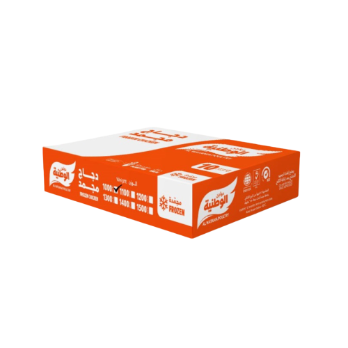 دجاج مجمد الوطنية (10*1000 جم)