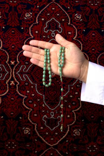 مسبحة فاتوران صب جديد أخضر فاتح معرق قصة بيض حمام...