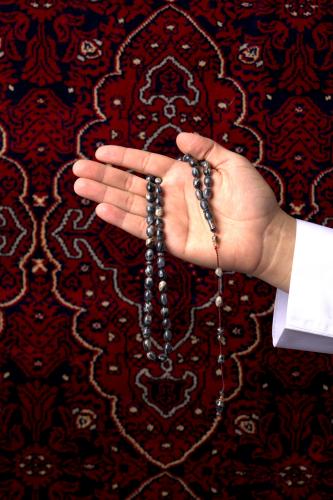 مسبحة فاتوران صب جديد أسود معرق قصة بيض حمام (F655...