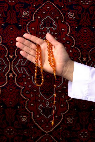مسبحة فاتوران صب جديد عسلي معرق قصة بيض حمام (F654...