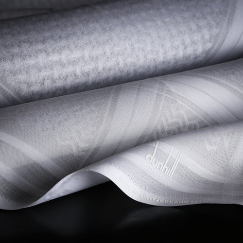 شماغ دنهل أبيض سويسري