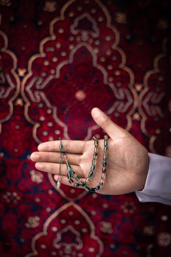 مسبحة فاتوران صب جديد نواعم تدرج لوني شفاف قصة برم...