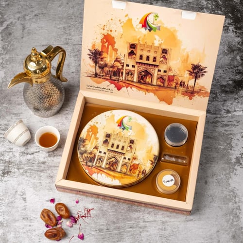 تمر خلاص ملكي محشي باللوز و الزعفران