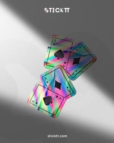 ستيكر هولوجراف - رويال