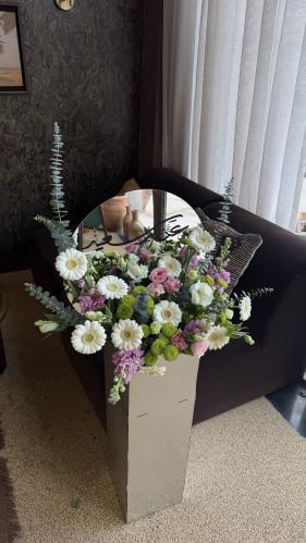 ستاند العيد مراية حجم كبير