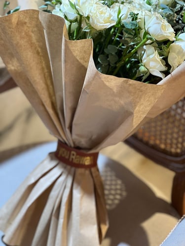 ورد مع طباعه جلد