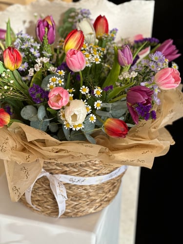 سلة التوليب