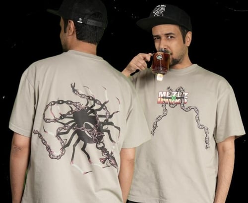 Hunter Oversized T-Shirt Brown