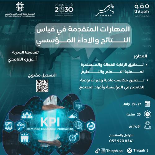 المهارات المتقدمة في قياس النتائج والاداء المؤسسي