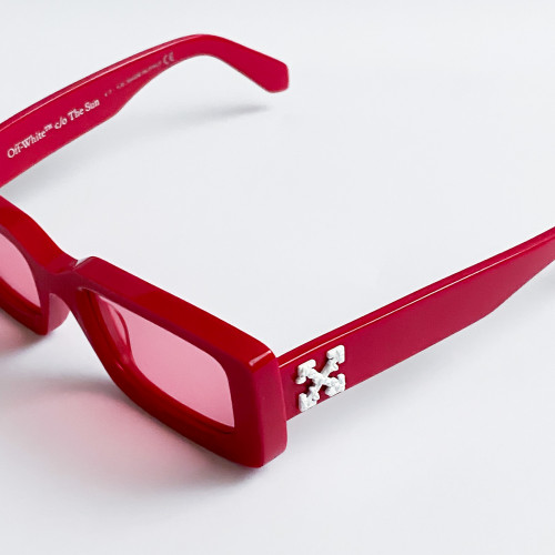 OFF-WHITE RED Sunglasses