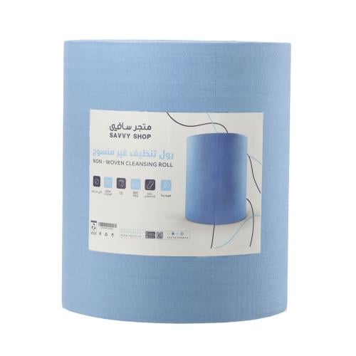 رول فوط تنظيف مايكرو فايبر جامبو سماكة مضاعفة لون...