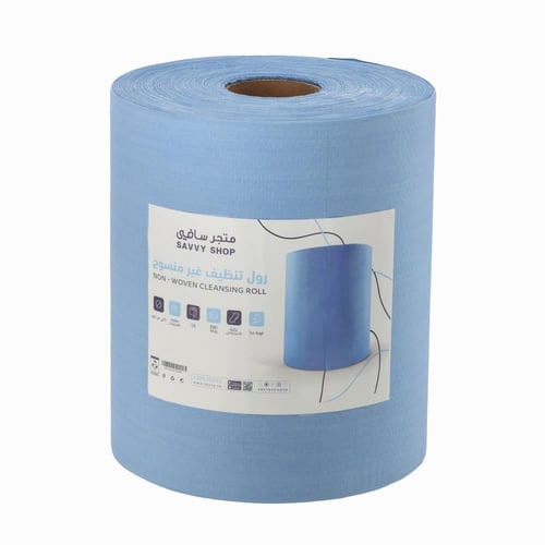 رول فوط تنظيف مايكرو فايبر جامبو سماكة مضاعفة لون...