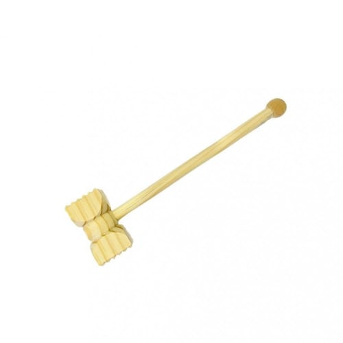 مطرقة لحم خشبية برأس خشبي ( 1 حبة )