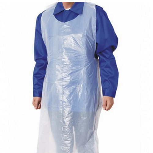 مريول بلاستيك لون شفاف ( 100 مريول )