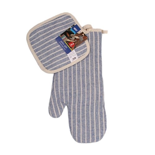 قفاز مع مسكة قماش عازلة للحرارة الوان واشكال متعدد...