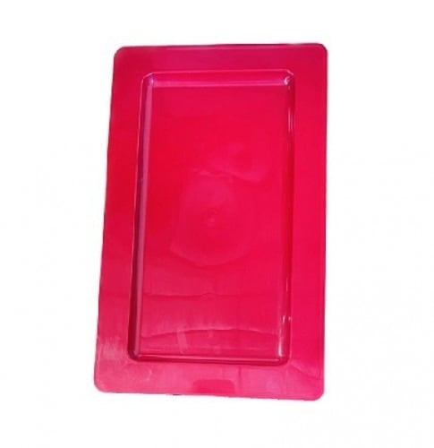 صينية بلاستيك للضيافة مستطيلة حجم صغير من سافي بأل...