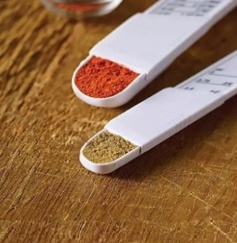 ملاعق قياس لاتقان الوصفات ( 2 حبة )