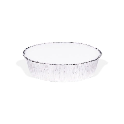 صحون قصدير دائرية مع غطاء مقاسات متعددة