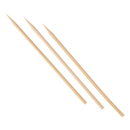 اعواد خشبية دائرية للشواء مقاسات متعددة