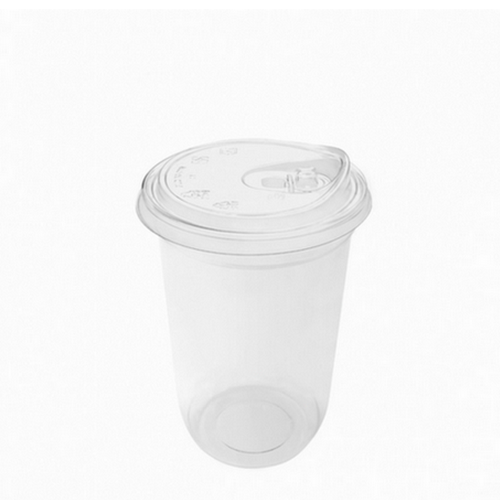 اكواب بلاستيك فاخرة شفافة حرف يـو بغطاء ستار بوكس...