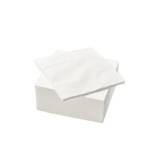 مناديل سفرة مزدوجة فائقة النعومة لون أبيض - خيارات...