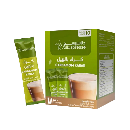 دالا سبريسو شاي كرك بالهيل - 10 أظرف