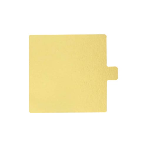 قواعد تارت ذهبي مربع صغير مقاس 8.5 (25 حبة)