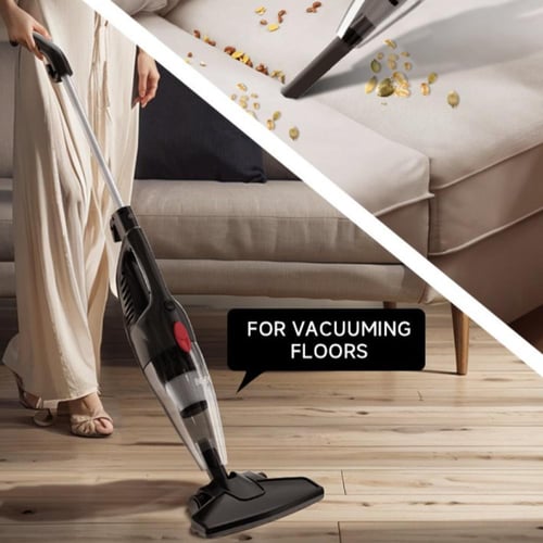 مكنسة كهربائية 650 واط+جهاز تنظيف بالبخار