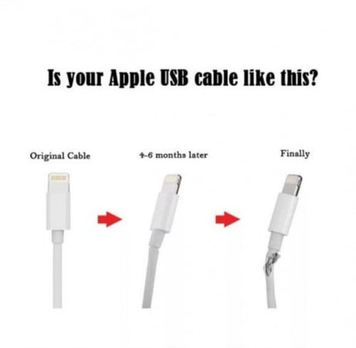 وصلة اصلاح سلك شاحن الايفون