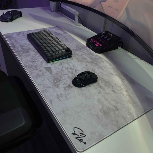 Light gray Mousepad