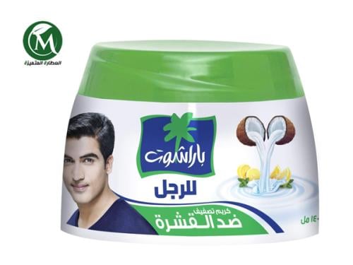 باراشوت كريم تصفيف الشعر المضاد للقشرة للرجال | كر...