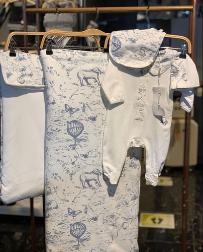 طقم ديور رمادي