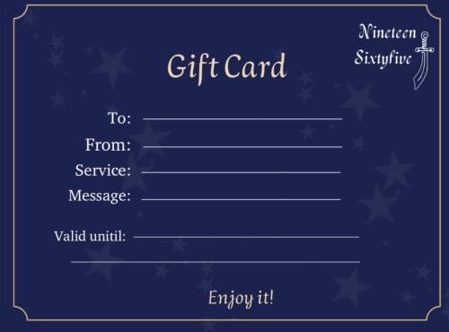 Gift card