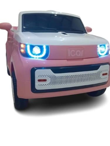 سيارة أطفال لون بناتي بلوتوث - متجر ارمادا ون
