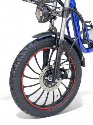 دراجة مقاس 20 كهربائية 60 فولت بطارية 25000 موديل...