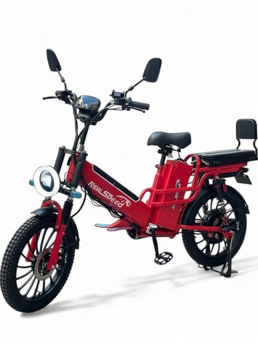 دراجة كهربائية مقاس 20 بطاريتين بقوة 60 فولت