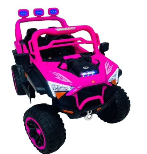 سيارة أطفال كهربائية لون وردي - ارمادا ون 1