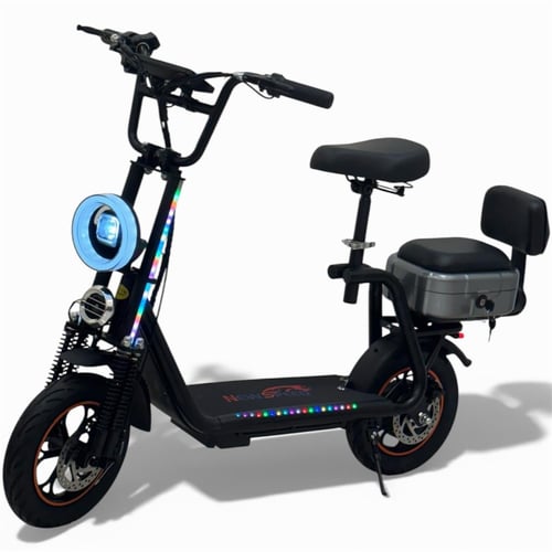 سكوتر مقعدين 12 انش مطور شنطه