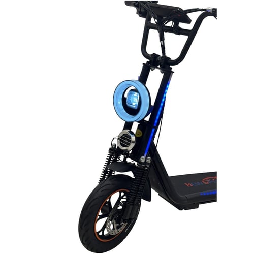 سكوتر مقعدين 12 انش مطور شنطه