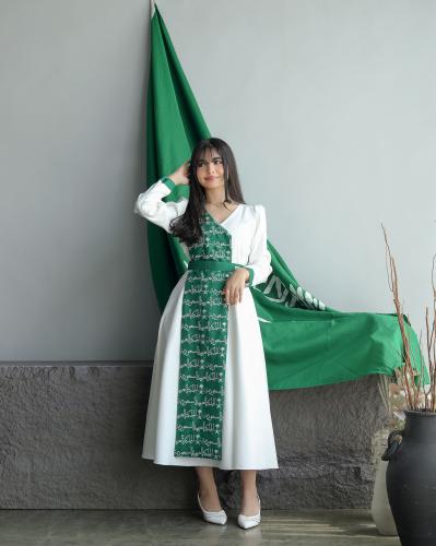 فستان اليوم الوطني مميز