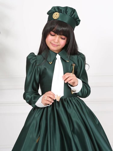 فستان اليوم الوطني( عزنا بطبعنا)