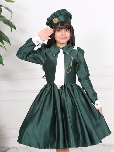 فستان اليوم الوطني( عزنا بطبعنا)