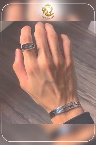 خاتم ملكي فضة عيار 925