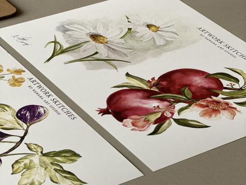 دفتر تلوين - مجموعة الرمان