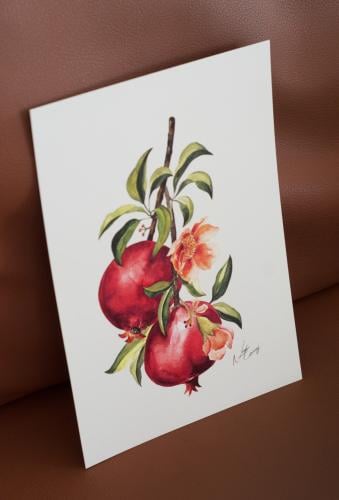 A4 prints الرمان