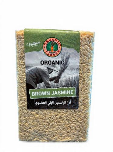 أرز بني عضوي