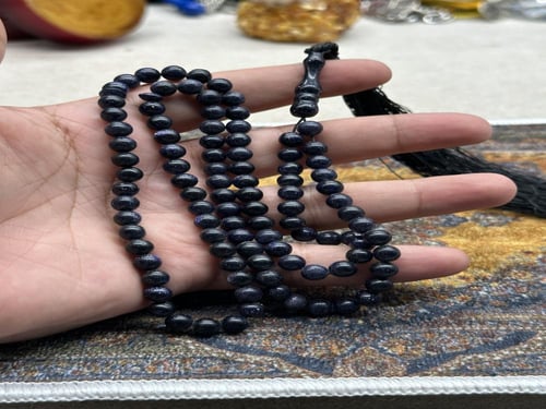 حجر اليولايت ( حجر النجوم ) ٦ مل ٩٩ خرزه